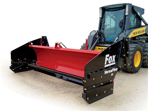 skid steer snow pusher box|skid steer snow pusher attachment.